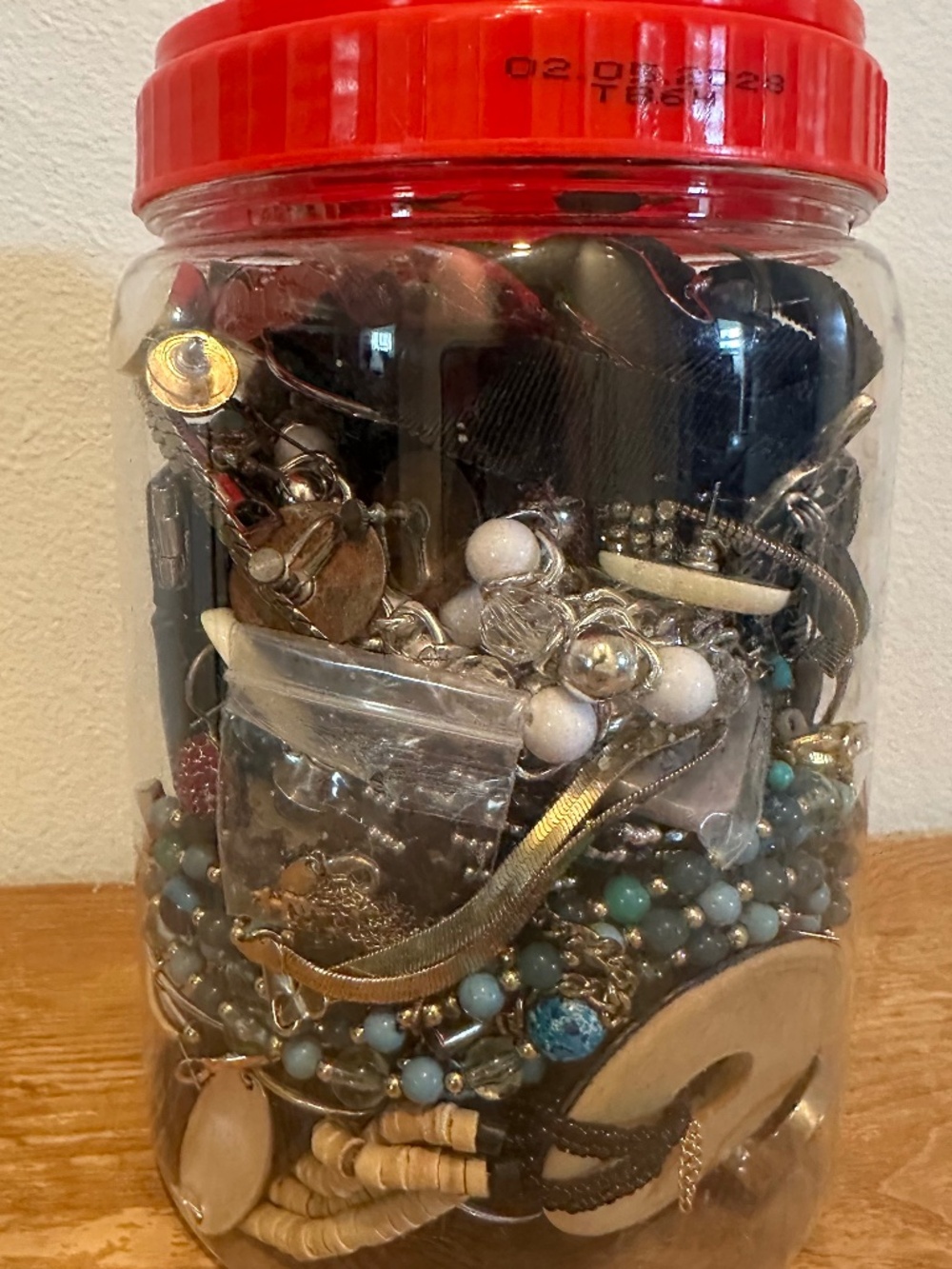 Giant 3lb jewelry jar!